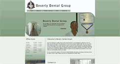 Desktop Screenshot of beverlydentalgroup.com